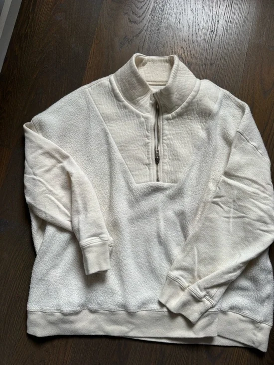 THE GREAT. Slouch Trail Sweatshirt - Picture 6 of 7